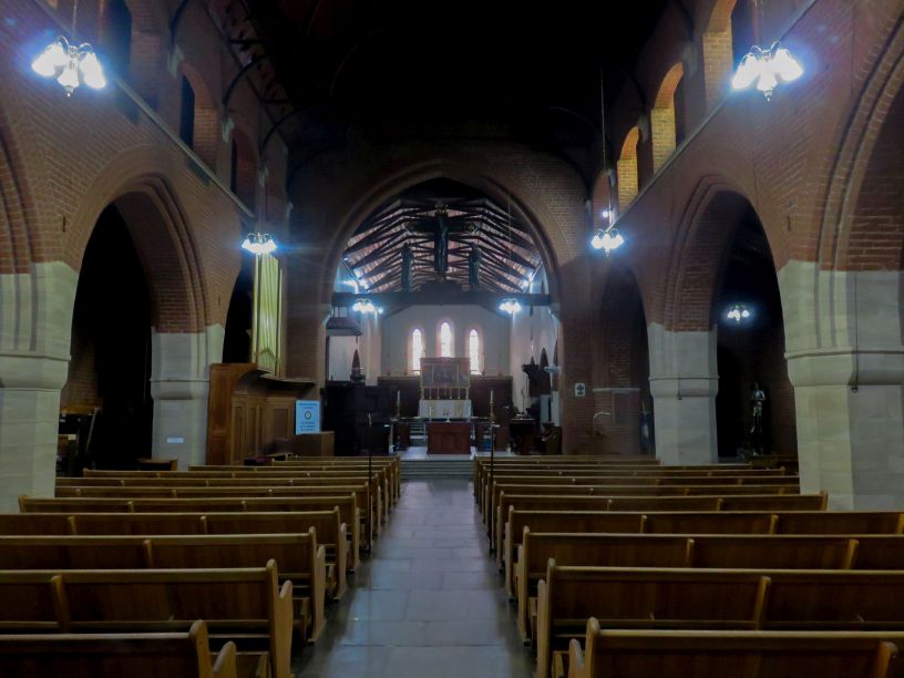 Bloemf anglican church inside